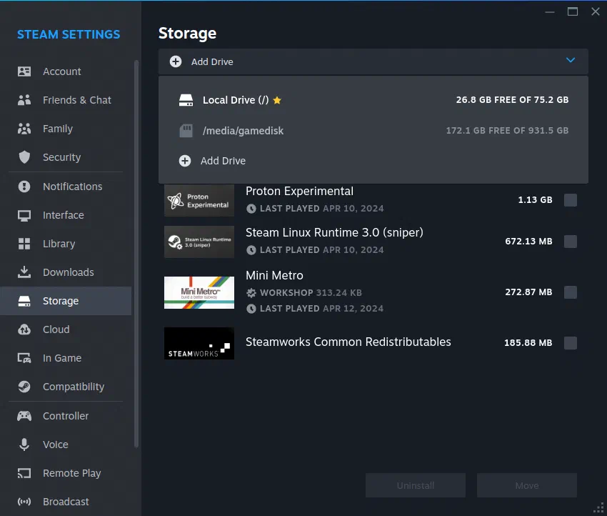 正常新增遊戲庫