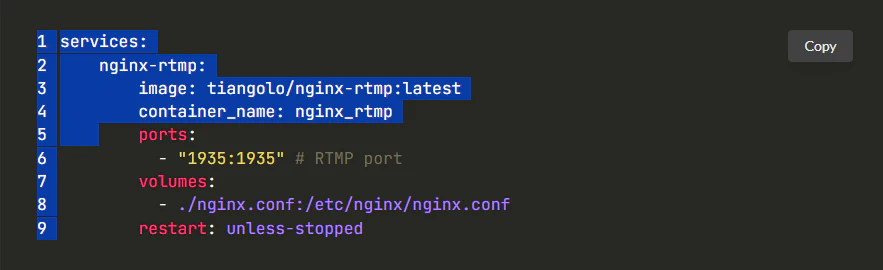 元のコードブロックでは、隣の行番号を誤って選択しやすかった