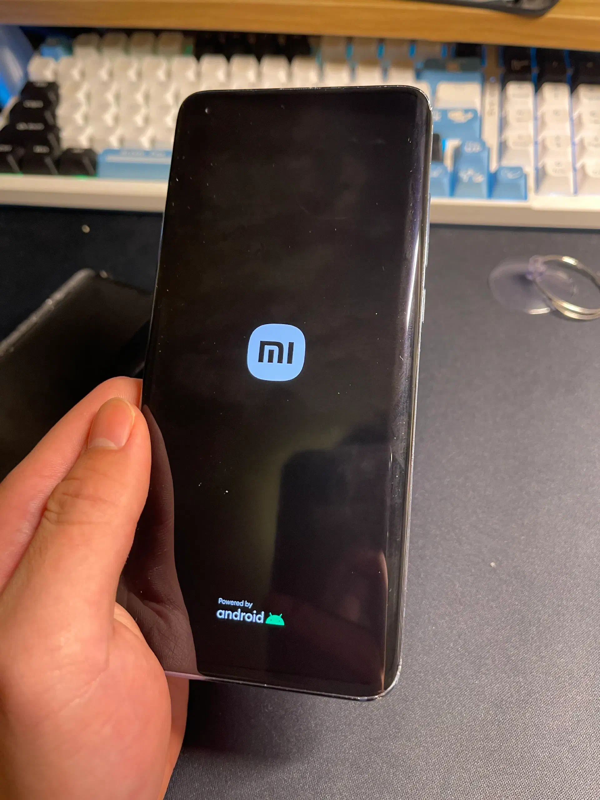 Booted up successfully