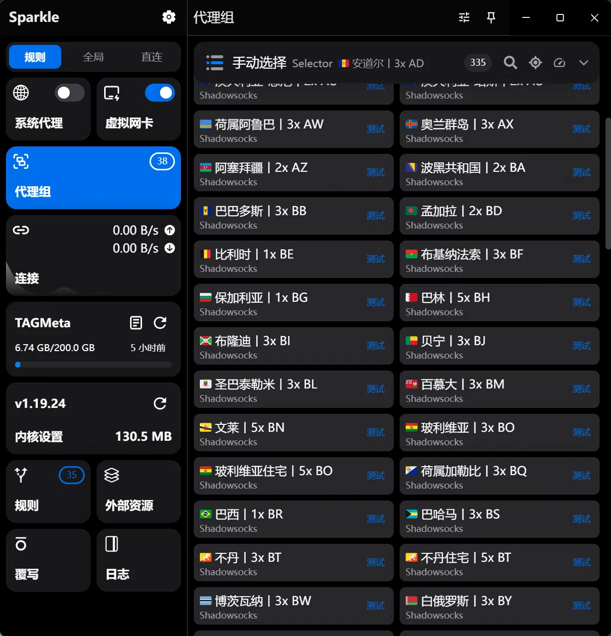 TAG 擁有各種小眾的犄角旮旯地區