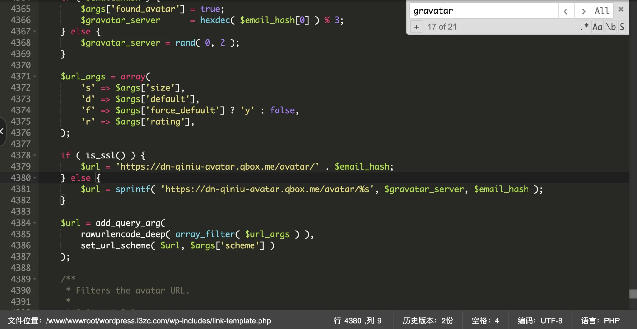 替换链接为国内的镜像源